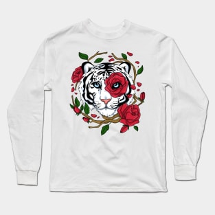 White Tiger Long Sleeve T-Shirt